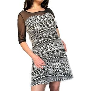 DELIRIOUS Los Angeles - Black And White Dress